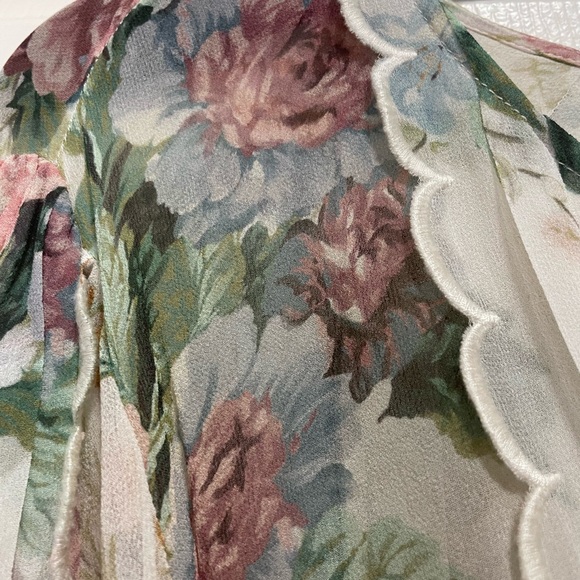 Zimmermann Chiffon Jumpsuit Playsuit Romper Size 3 - Picture 11 of 16